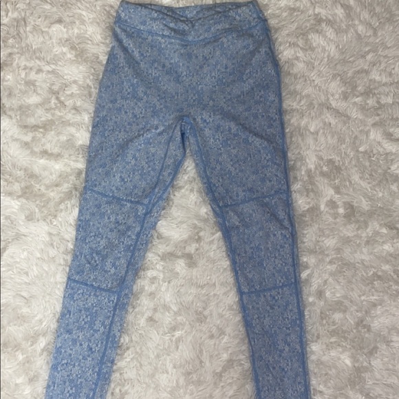Gymshark Fleur Baby Blue Leggings - Picture 2 of 2